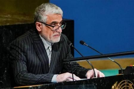 نامه ایروانی به سازمان ملل درباره توقیف کشتی‌های ایران از سوی آمریکا