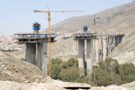 آغاز بازسازی پل B۱ کرج + فیلم 