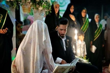برگزاری جشن ازدواج ۱۰۰۰ زوج جان‌فدا در تهران