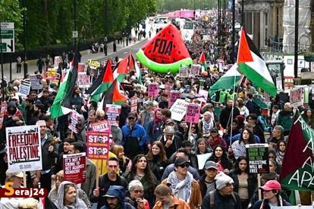 موج تظاهرات ضد صهیونیستی اروپا را در نوردید