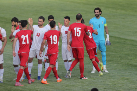 پیروزی تیم ملی فوتبال ایران برابر گامبیا
