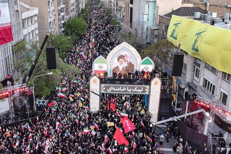 از میدان امام حسین (ع) تا آزادی؛ مسیر تشییع پیکر رهبر شهید