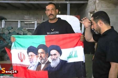 لحظه‌شماری عراقی‌ها برای استقبال از رهبر شهید انقلاب 
