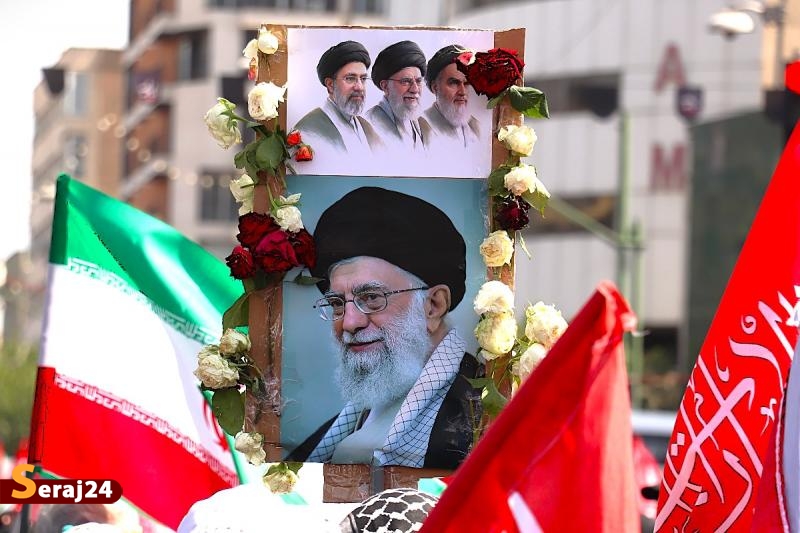 مراسم تشییع آقای شهید در تهران (1) + تصاویر
