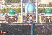 از حرم تا حرم؛سنگ تمام امت در عزای رهبر شهید + تصاویر