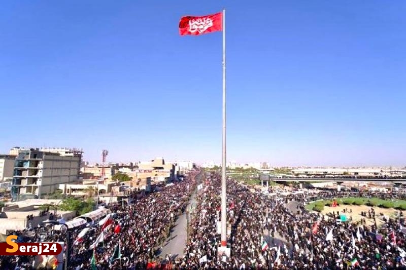 سیل خروشان جمعیت در تشییع قائد شهید امت