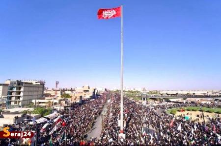 سیل خروشان جمعیت در تشییع قائد شهید امت