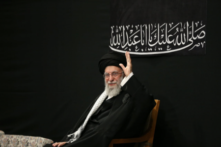 مراسم ختم شب هفتم امام شهید در مهدیه بندرعباس + فیلم 