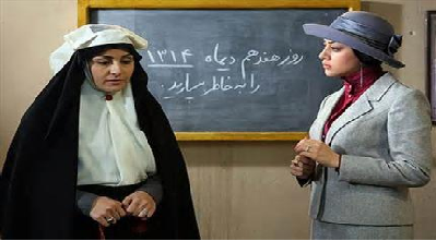 چادری که کلاه پهلوی نمی گذارد از سرم بیفتد!