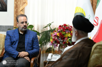 دیدار مدیر شبکه رادیویی قرآن با تولیت آستان حضرت عبدالعظیم(ع)
