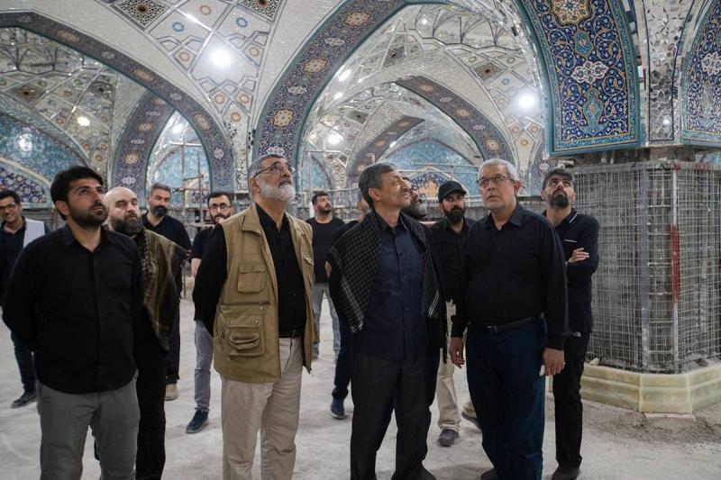 پیشرفت ۸۰ درصدی پروژه شبستان حضرت زینب (س) در حرم امام حسین (ع)