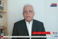 جنجال در صدای آمریکا؛ انتقاد حسن اعتمادی از اسرائیل + فیلم 