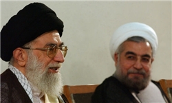 حجت الاسلام روحانی با رهبر معظم انقلاب اسلامی دیدار کرد