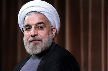 دیدار حسن روحانی با سیدحسن خمینی در حرم امام (ره)