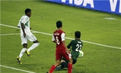 پیروزی ۶ تایی نیجریه مقابل تاهیتی