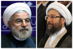 آملی‌لاریجانی با حسن روحانی دیدار کرد
