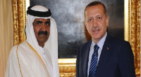 امیر قطر خانه‌نشین و اردوغان در محاصره معترضان