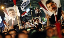 تظاهرات هواداران مرسی در اسکندریه