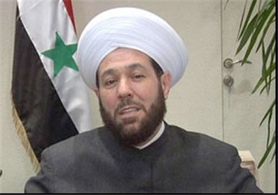 مفتی سوریه از مواضع ضد سوری جنبش حماس انتقاد کرد