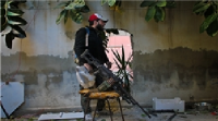 نبرد ارتش سوریه با مخالفان مسلح در ریف دمشق+فیلم