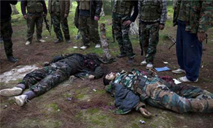 هلاکت ده ها تن از تروریست ها در دیرالزور 