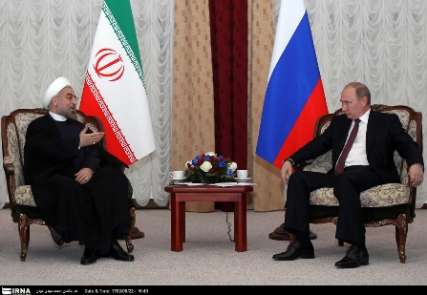 President Rohani meets Russian counterpart in Bishkek 