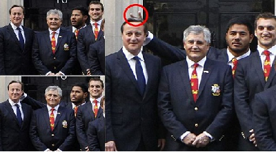 شوخی بد بازیکن محبوب با نخست وزیر+عکس