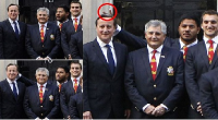 شوخی بد بازیکن محبوب با نخست وزیر+عکس