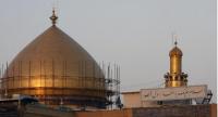عکس/ساخت صحن حضرت زهرا (س) در نجف
