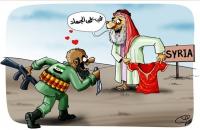شیوه های جذب تروریست در سوریه!/ کارتون