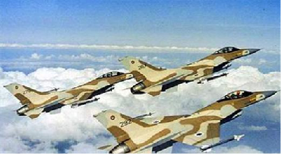 دسته ای از پرندگان مهاجر، جنگنده های اسرائیلی را به پرواز درآوردند