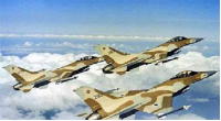 دسته ای از پرندگان مهاجر، جنگنده های اسرائیلی را به پرواز درآوردند