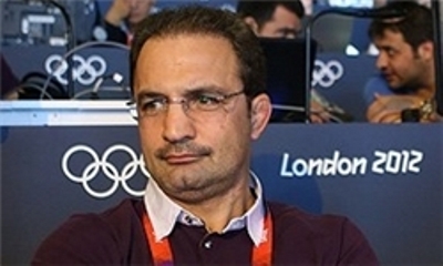 خطیب رفت/ خادم در حوالی فدراسیون کشتی