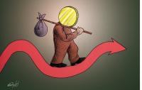 بلایی که سیف بر سر بازار سکه‌ و دلار آورد+کاریکاتور