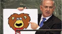 تمام نقاشی‌هایی که نتانیاهو امسال با خود به سازمان ملل نبرد+عکس
