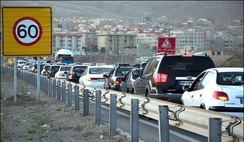 افزایش حجم تردد در هراز، چالوس و فیروزکوه