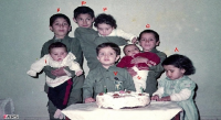 جشن تولدی پر از فرزند شهید+عکس