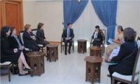 جزئیات دیدار بشار اسد با هیئتی از اتحادیه جهانی زنان دموکراتیک