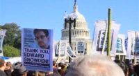  تجمع اعتراضی هزاران آمریکایی به«پریسم» + فیلم