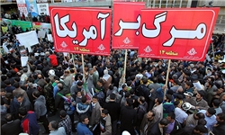 «مرگ بر آمریکــا» پشتوانه مذاکره مقتدرانــه است