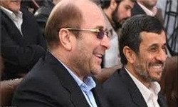 جزئیات دیدار قالیباف و احمدی‌نژاد در ساختمان لادن