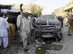 Blast kills five in Pakistan 