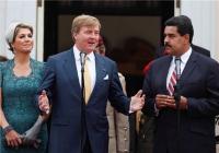رئیس جمهور ونزوئلا با پادشاه هلند دیدار کرد