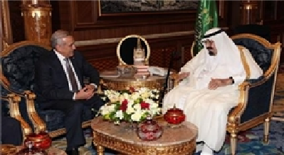 شاه عربستان خطاب به میشل سلیمان: جلوی کمک حزب‌الله به سوریه را با ارتش بگیرید