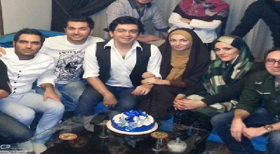 مجری‌معروف‌درجشن‌تولدهمسرش + عکس