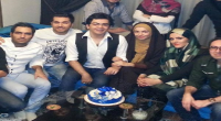 مجری‌معروف‌درجشن‌تولدهمسرش + عکس