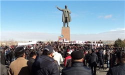 «اوش» قرقیزستان بار دیگر متشنج شد