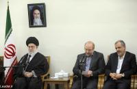  دیدار اعضای شورای شهر، شهردار و مسئولان شهرداری تهران با رهبر معظم انقلاب 