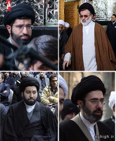  همه فرزندان پسر رهبر معظم انقلاب در یک قاب 