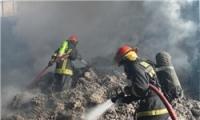 ترس از آتش، سقوط آزاد ۲ زن از تولیدی پوشاک را رقم زد